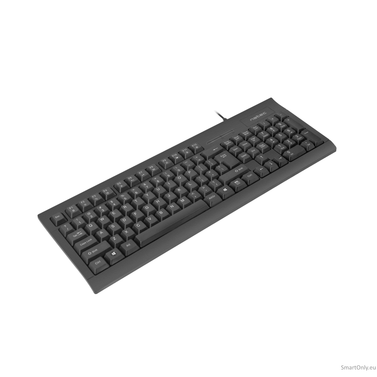 Natec | Moray | Keyboard with Smart ID card reader | Wired | US | Black 2 Natec | Moray | Keyboard with Smart ID card reader | Wired | US | Black 2