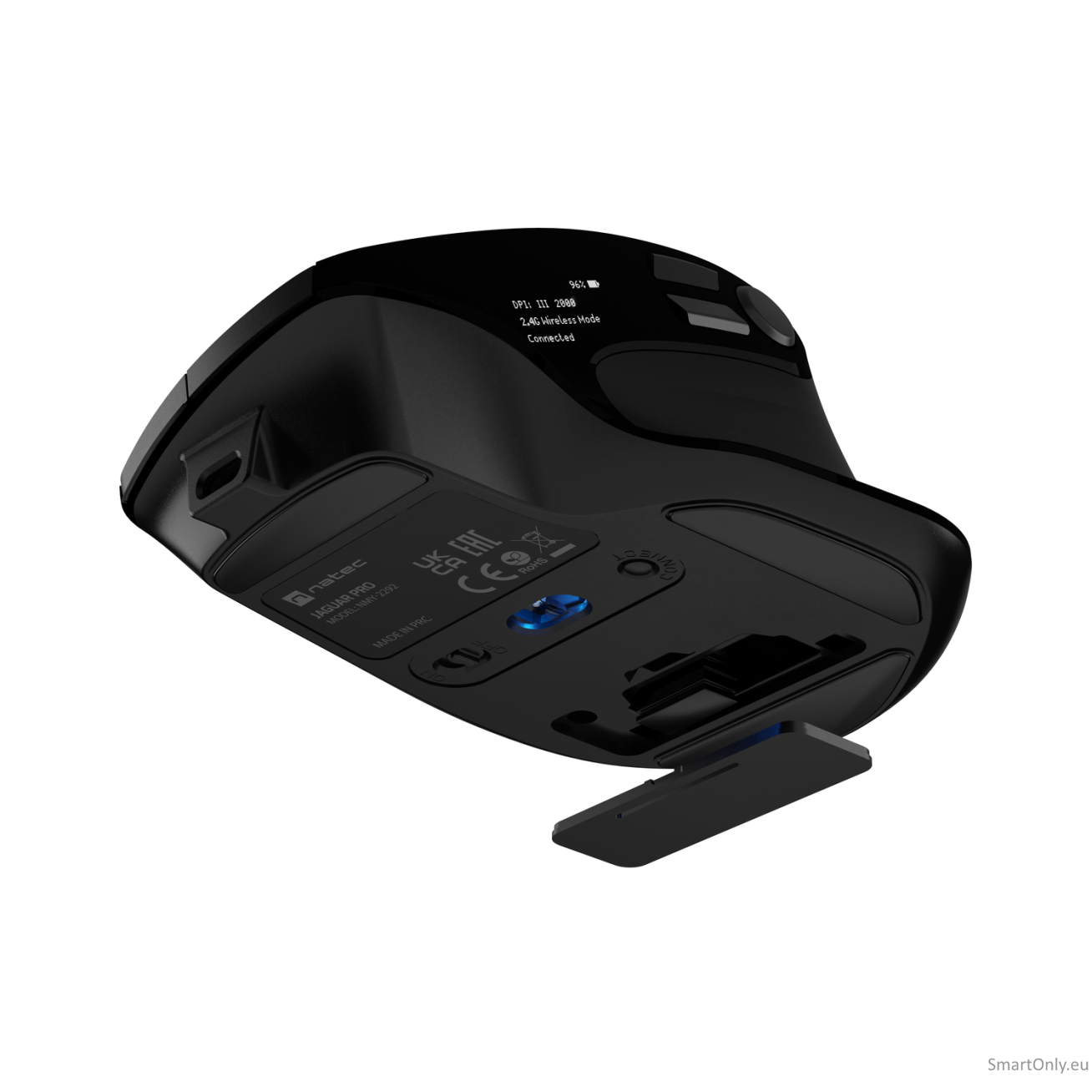 Natec Mouse | Jaguar Pro | Wireless | 2.4 GHz, Bluetooth | Black 7