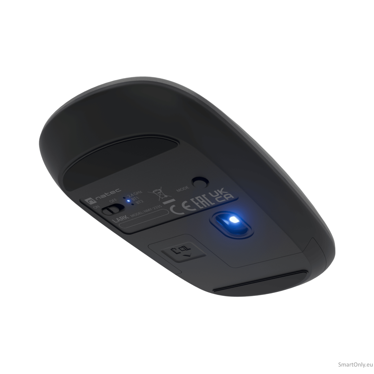 Natec | Mouse | Lark | Wireless | 2.4 GHz, Bluetooth | Anthracite 5