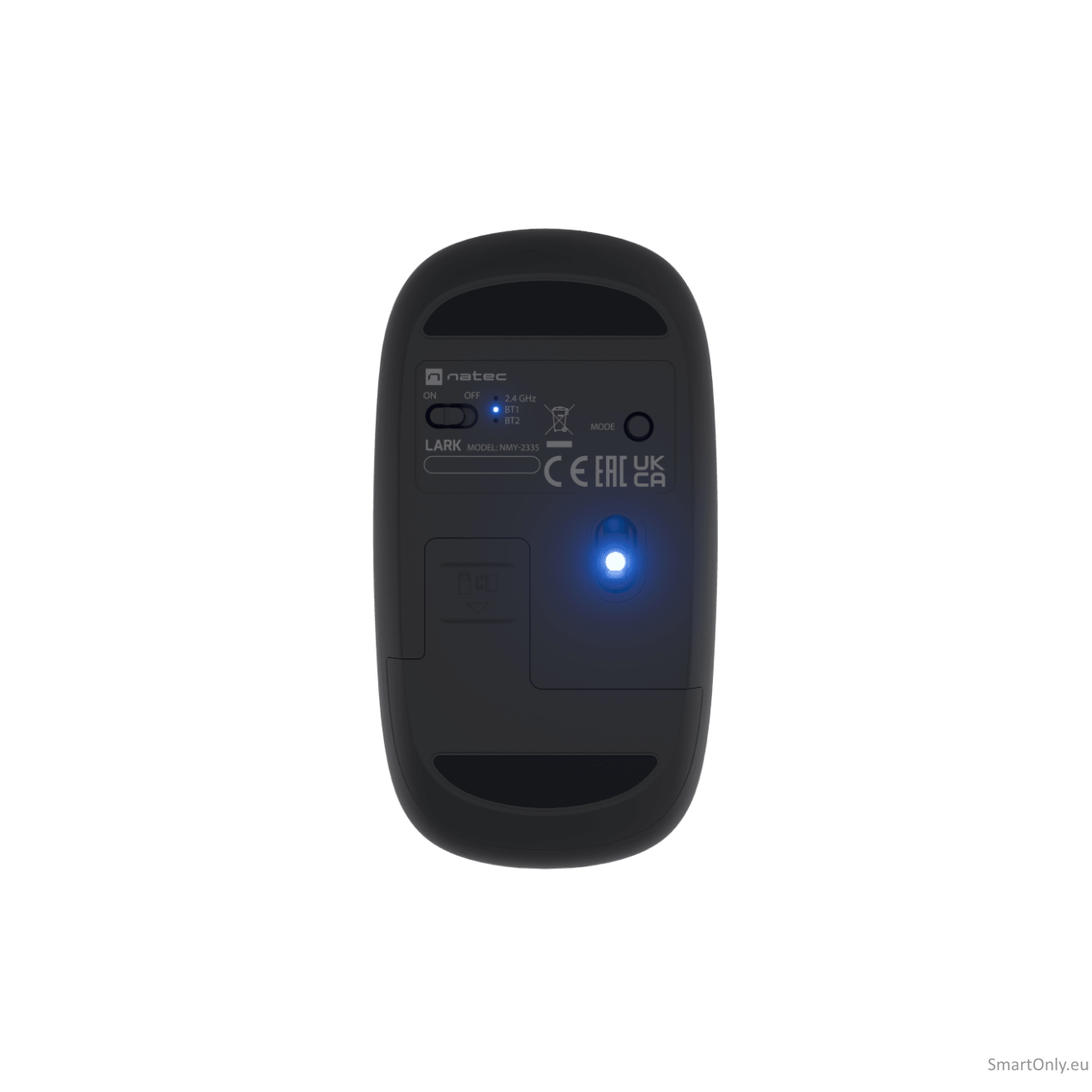 Natec | Mouse | Lark | Wireless | 2.4 GHz, Bluetooth | Anthracite 6
