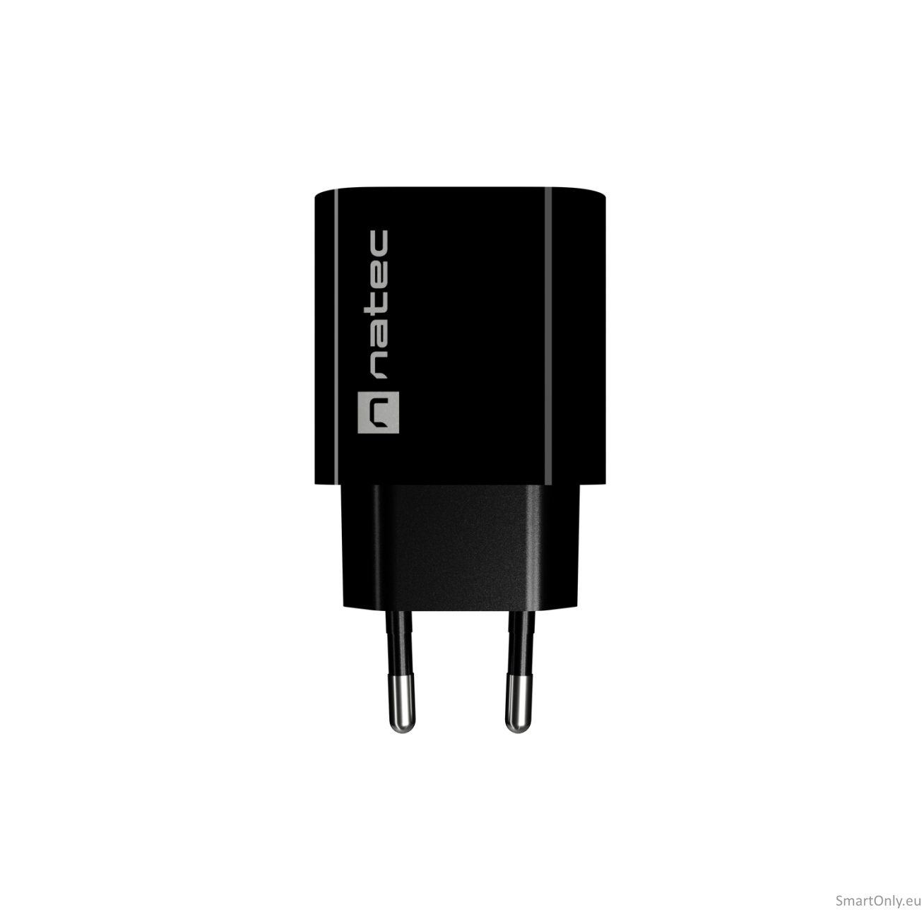 Natec Ribera USB Charger 1X USB-A 18W, Black 1 Natec Ribera USB Charger 1X USB-A 18W, Black 1
