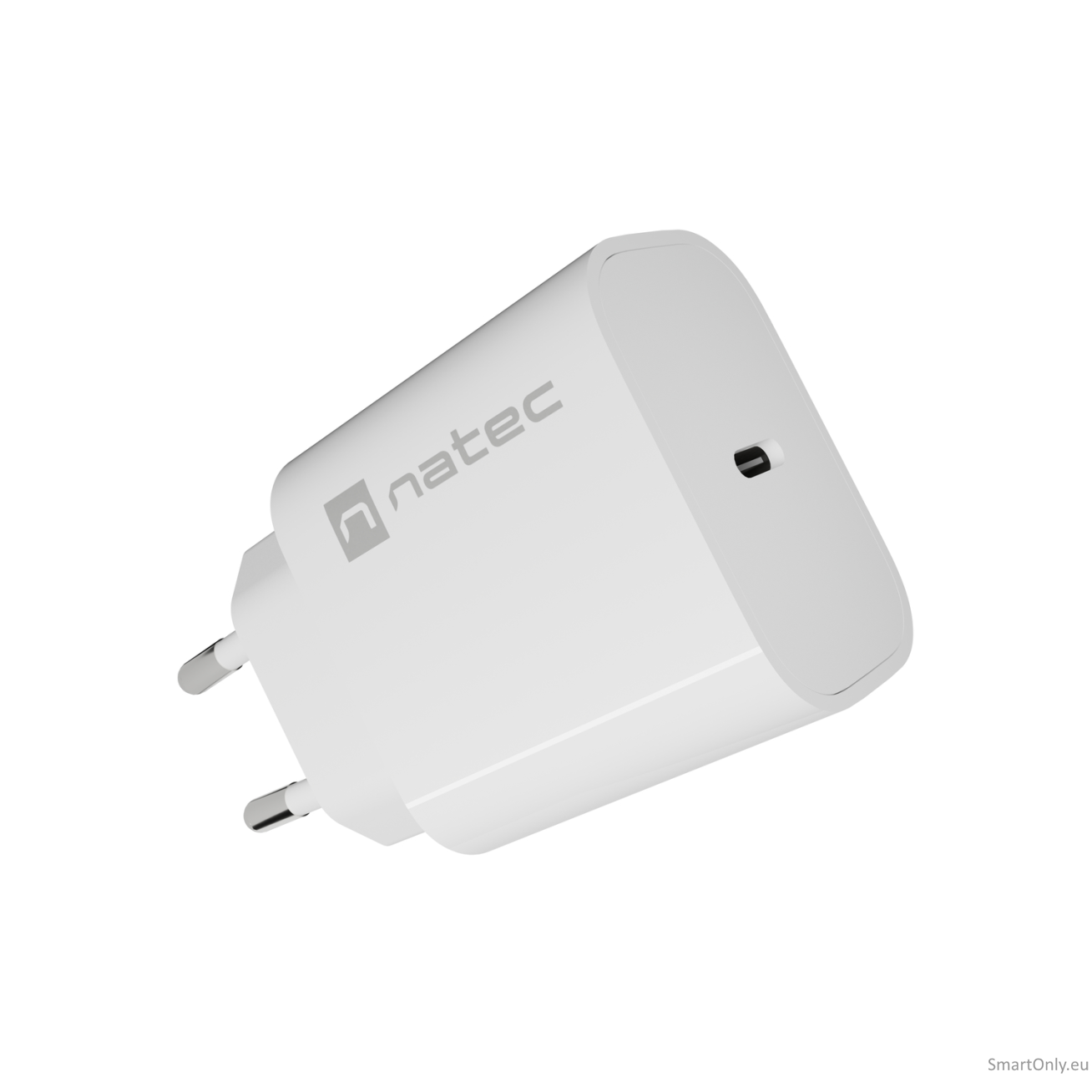 Natec Ribera USB Charger 1X USB-C 20W, White 2