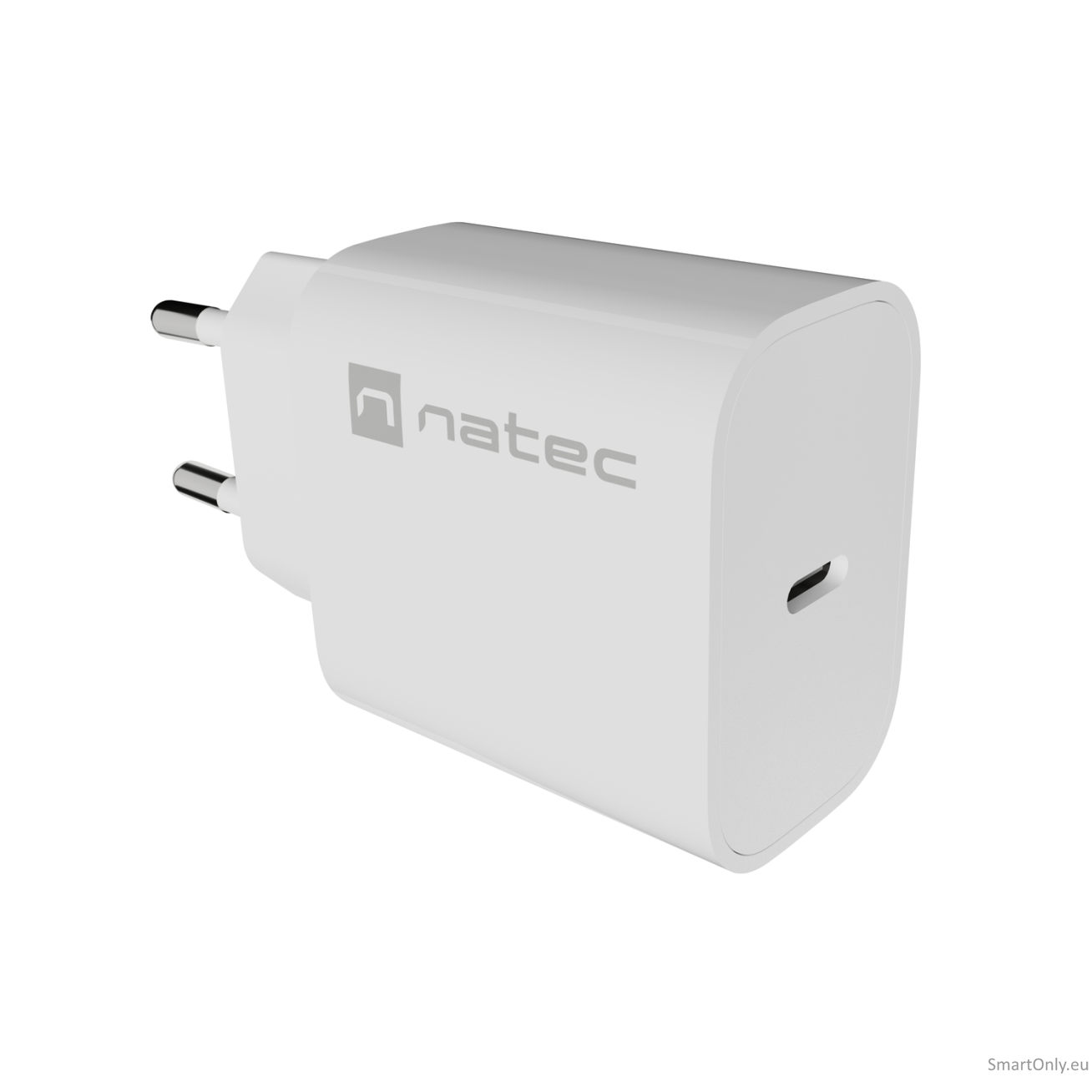 Natec Ribera USB Charger 1X USB-C 20W, White 5