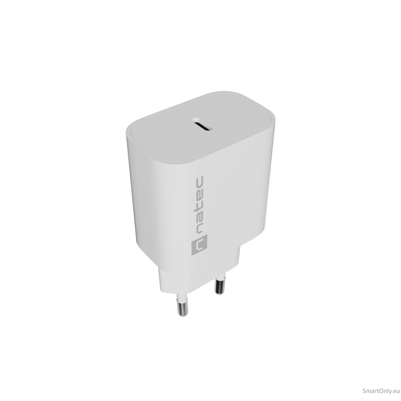 Natec Ribera USB Charger 1X USB-C 20W, White