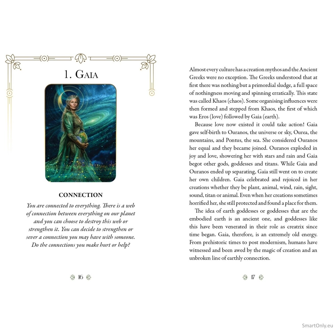 Nature Goddess Oracle kortos Rockpool Publishing 9