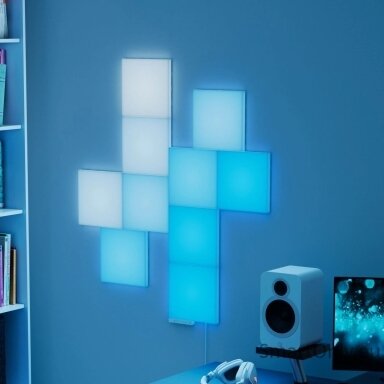 Nanoleaf Blocks Squares Add-On Kit (2 Panels)|Nanoleaf Nanoleaf Blocks Squares Add-On Kit (2 Panels)|Nanoleaf