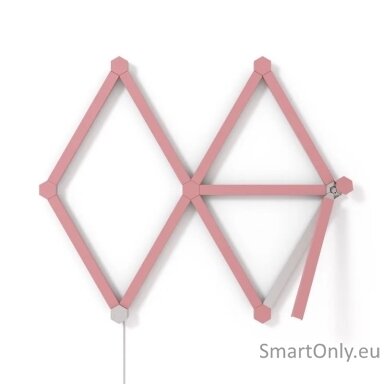 Nanoleaf Lines Skin Pink Matte 9pcs