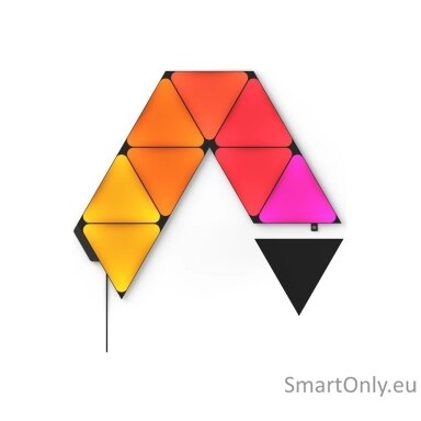 Nanoleaf | Shapes Black Triangles Starter Kit (9 panels) | 42 W | WiFi Nanoleaf | Shapes Black Triangles Starter Kit (9 panels) | 42 W | WiFi