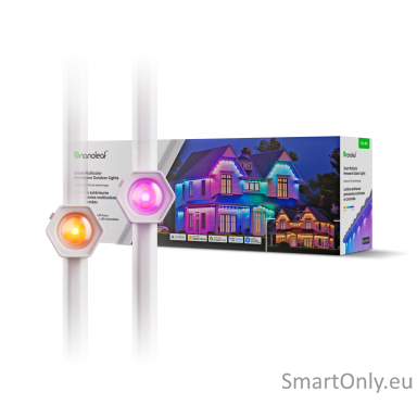 Nanoleaf Smart Multicolor Permanent Outdoor Lights Starter Kit 15m|Nanoleaf Nanoleaf Smart Multicolor Permanent Outdoor Lights Starter Kit 15m|Nanoleaf