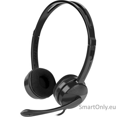 Natec Headset Canary Go On-Ear, Microphone, Noise canceling, 3.5 mm, Black Natec Headset Canary Go On-Ear, Microphone, Noise canceling, 3.5 mm, Black