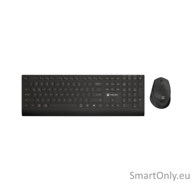 Natec Keyboard and Mouse | Stringray 2 | Keyboard and Mouse Set | Wireless | US | Black Natec Keyboard and Mouse | Stringray 2 | Keyboard and Mouse Set | Wireless | US | Black