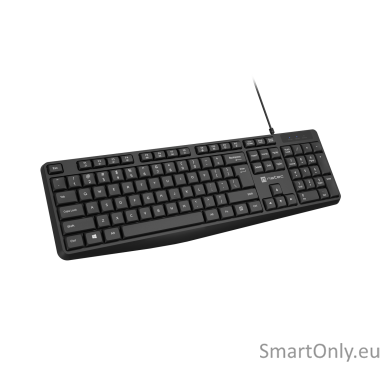Natec | Keyboard | Nautilus NKL-1950 | Keyboard | Wired | US | Black
