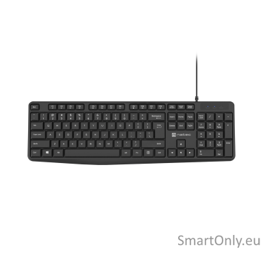 Natec | Keyboard | Nautilus NKL-1950 | Keyboard | Wired | US | Black