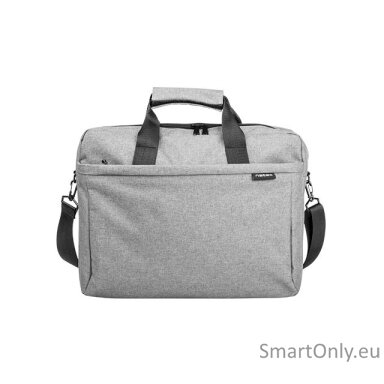 Natec Laptop Bag, Mustela, 15.6", Grey