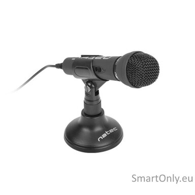 Natec | Microphone | NMI-0776 Adder | Black | Wired Natec | Microphone | NMI-0776 Adder | Black | Wired