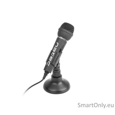 Natec | Microphone | NMI-0776 Adder | Black | Wired Natec | Microphone | NMI-0776 Adder | Black | Wired