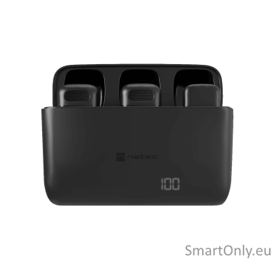 Natec | Microphone | NMI-2254 | Built-in microphone | Wireless | Black