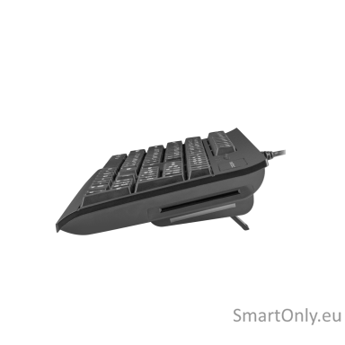 Natec | Moray | Keyboard with Smart ID card reader | Wired | US | Black Natec | Moray | Keyboard with Smart ID card reader | Wired | US | Black