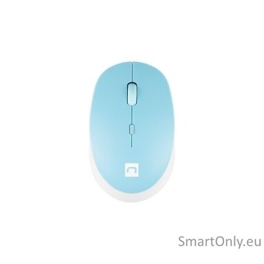 Natec Mouse Harrier 2 Wireless White/Blue Bluetooth Natec Mouse Harrier 2 Wireless White/Blue Bluetooth