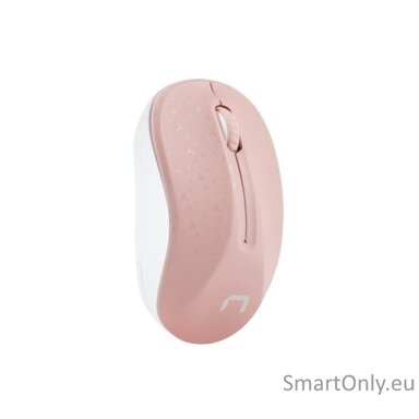 Natec Mouse, Toucan, Wireless, 1600 DPI, Optical, Pink-White Natec Mouse Pink/White Wireless Natec Mouse, Toucan, Wireless, 1600 DPI, Optical, Pink-White Natec Mouse Pink/White Wireless