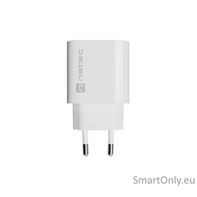 Natec Ribera USB Charger 1X USB-C 20W, White