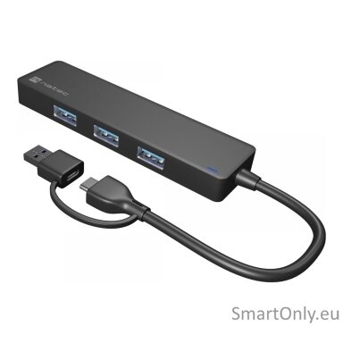 Natec USB 3.0 HUB, Mayfly, 4-Port, Black | Natec | USB 3.0 HUB, Mayfly, 4-Port | Moth NHU-1342 | Black | 0.15 m Natec USB 3.0 HUB, Mayfly, 4-Port, Black | Natec | USB 3.0 HUB, Mayfly, 4-Port | Moth NHU-1342 | Black | 0.15 m