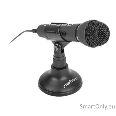Natec | Microphone | NMI-0776 Adder | Black | Wired 8 Natec | Microphone | NMI-0776 Adder | Black | Wired 8