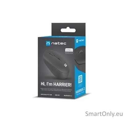 Natec | Mouse | Harrier 2 | Wireless | Bluetooth | Black 12