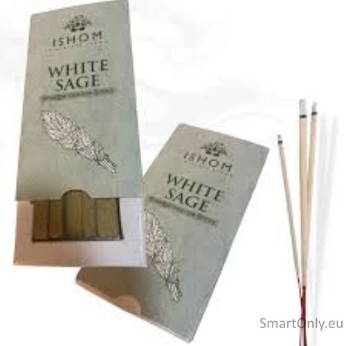 Natūralūs smilkalai ir laikiklis - White Sage