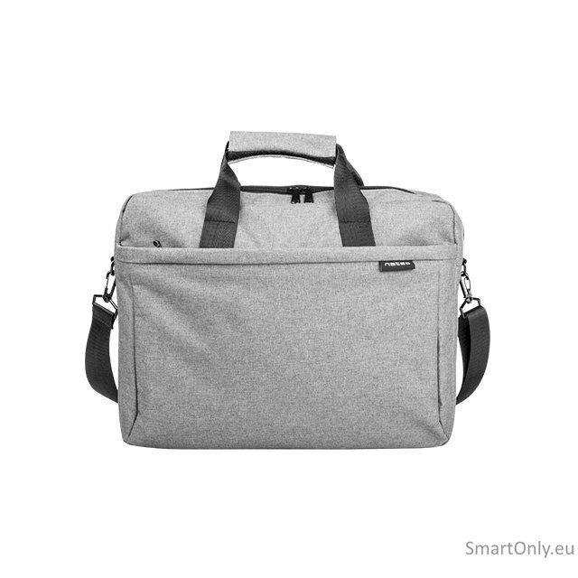 Natec Laptop Bag, Mustela, 15.6", Grey 1