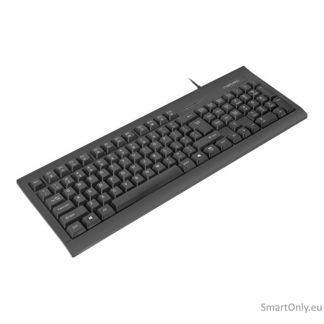 Natec | Moray | Keyboard with Smart ID card reader | Wired | US | Black 6 Natec | Moray | Keyboard with Smart ID card reader | Wired | US | Black 6