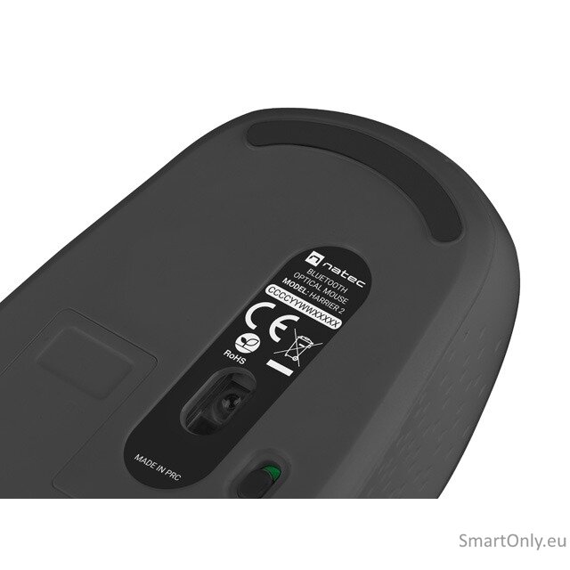 Natec | Mouse | Harrier 2 | Wireless | Bluetooth | Black 4