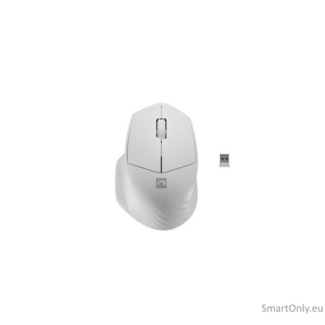 Natec | Mouse | Siskin 2 | Wireless | USB Type-A | White Natec | Mouse | Siskin 2 | Wireless | USB Type-A | White