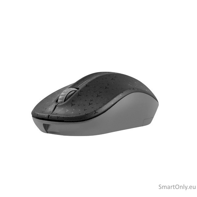 Natec Mouse, Toucan, Wireless, 1600 DPI, Optical, Black-Grey Natec Mouse Black/Grey Wireless 3