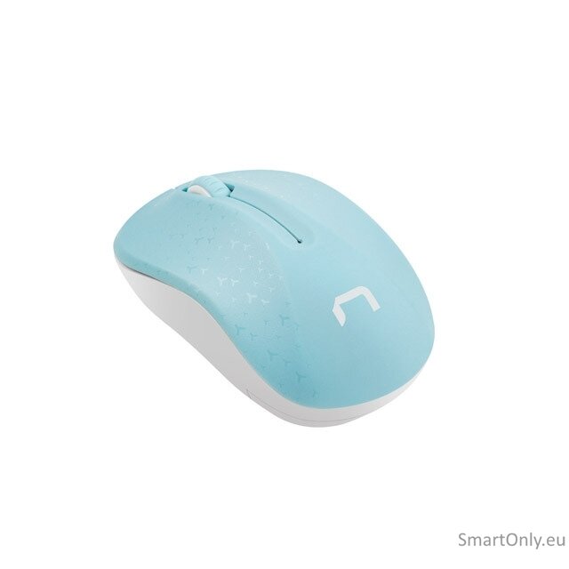 Natec Mouse, Toucan, Wireless, 1600 DPI, Optical, Blue/White | Natec | Mouse | Optical | Wireless | Blue/White 1
