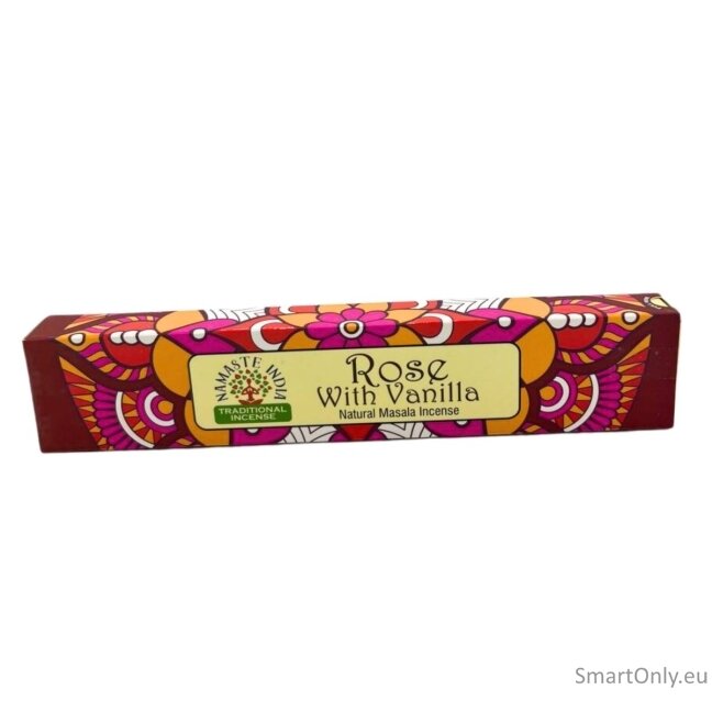 Namaste Mandala Masala smilkalai - Rožė su vanile Orkay 2 Namaste Mandala Masala smilkalai - Rožė su vanile Orkay 2