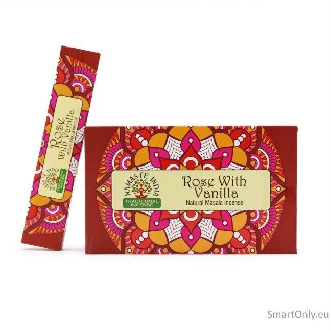 Namaste Mandala Masala smilkalai - Rožė su vanile Orkay 3