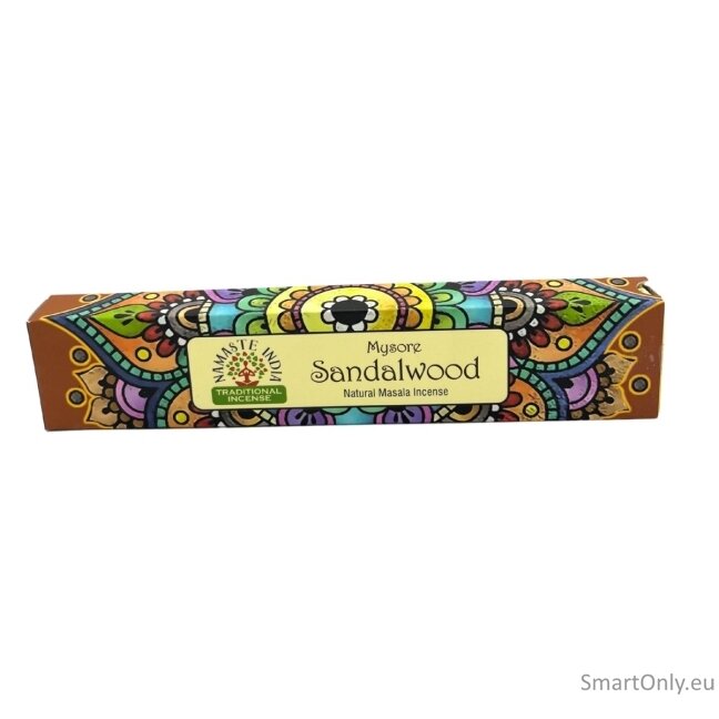 Namaste Mandala Masala smilkalai - Sandalmedis Orkay 2 Namaste Mandala Masala smilkalai - Sandalmedis Orkay 2
