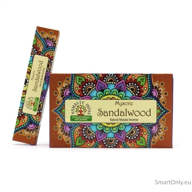 Namaste Mandala Masala smilkalai - Sandalmedis Orkay 3 Namaste Mandala Masala smilkalai - Sandalmedis Orkay 3