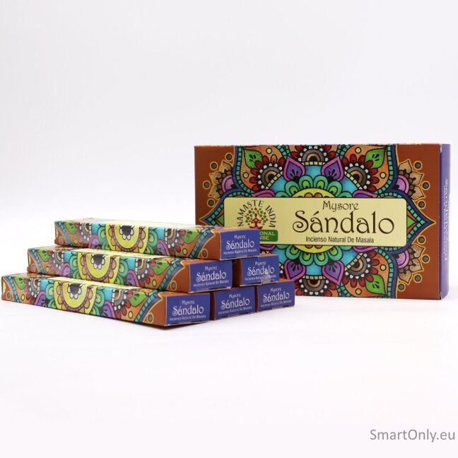 Namaste Mandala Masala smilkalai - Sandalmedis Orkay 5 Namaste Mandala Masala smilkalai - Sandalmedis Orkay 5