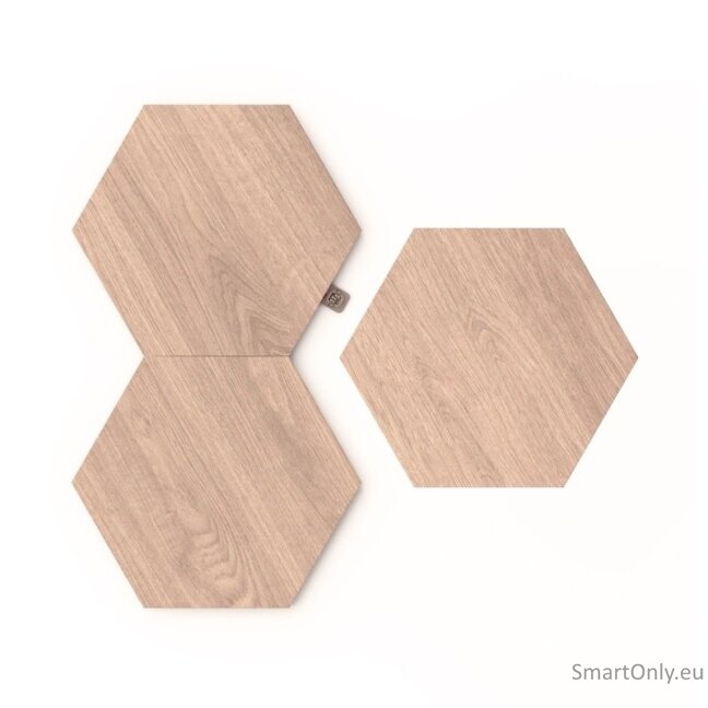 Nanoleaf Elements Wood Look Hexagons Expansion Pack (3 panels) 1 Nanoleaf Elements Wood Look Hexagons Expansion Pack (3 panels) 1