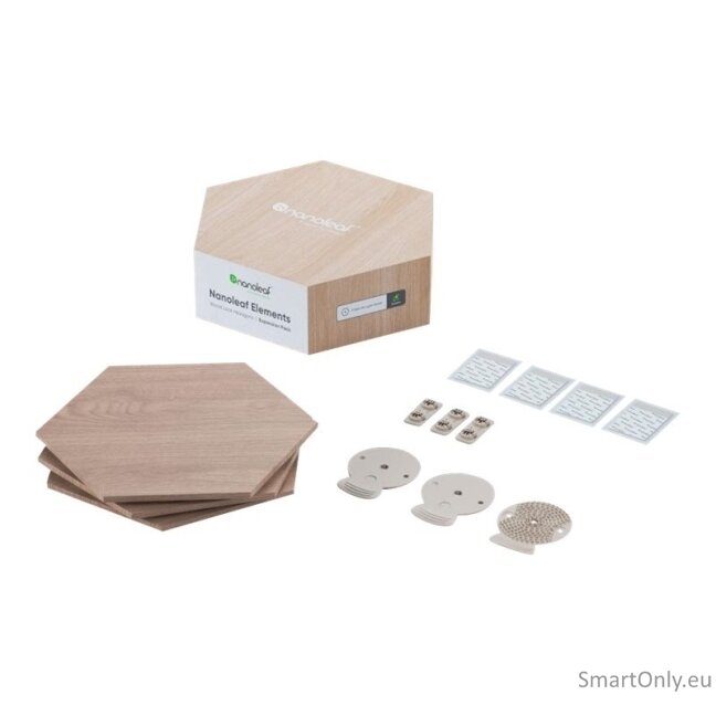 Nanoleaf Elements Wood Look Hexagons Expansion Pack (3 panels) 5 Nanoleaf Elements Wood Look Hexagons Expansion Pack (3 panels) 5