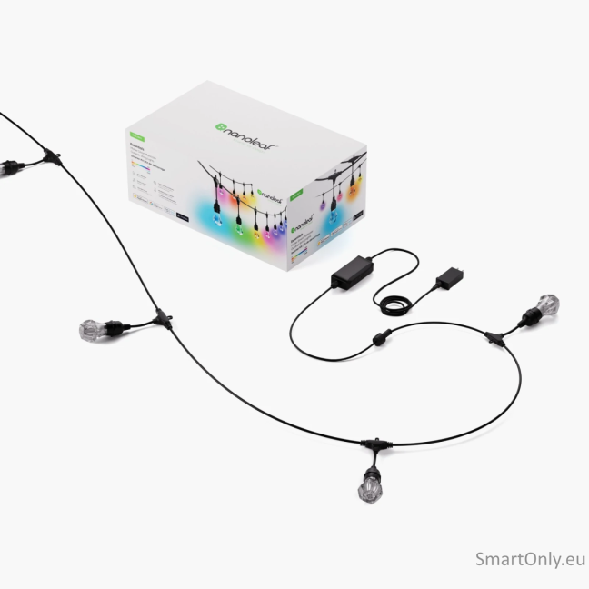 Nanoleaf Essentials Matter Smart Multicolour Outdoor String Lights Starter Kit 30m|Nanoleaf 1 Nanoleaf Essentials Matter Smart Multicolour Outdoor String Lights Starter Kit 30m|Nanoleaf 1