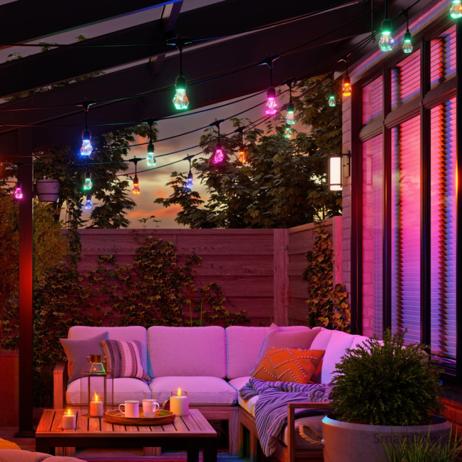 Nanoleaf Essentials Matter Smart Multicolour Outdoor String Lights Starter Kit 30m|Nanoleaf 6 Nanoleaf Essentials Matter Smart Multicolour Outdoor String Lights Starter Kit 30m|Nanoleaf 6