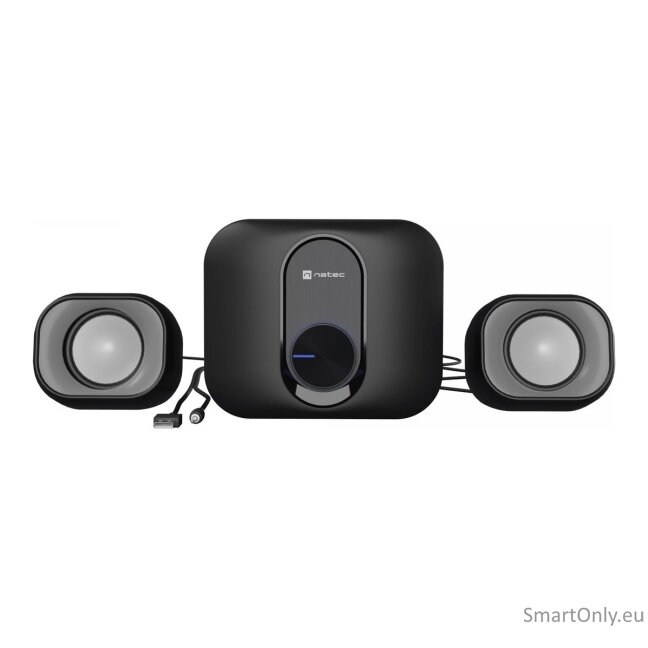 Natec Computer Speakers Pug, Black | Natec Natec Computer Speakers Pug, Black | Natec