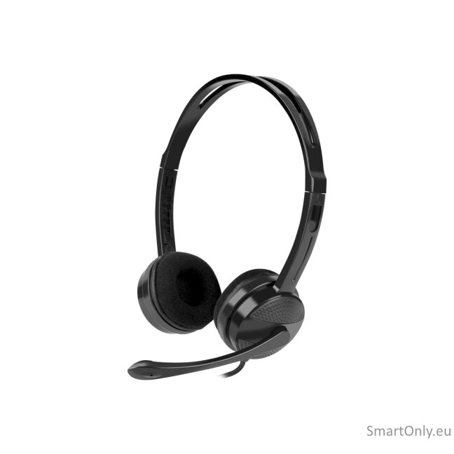 Natec Headset Canary Go On-Ear, Microphone, Noise canceling, 3.5 mm, Black 6 Natec Headset Canary Go On-Ear, Microphone, Noise canceling, 3.5 mm, Black 6