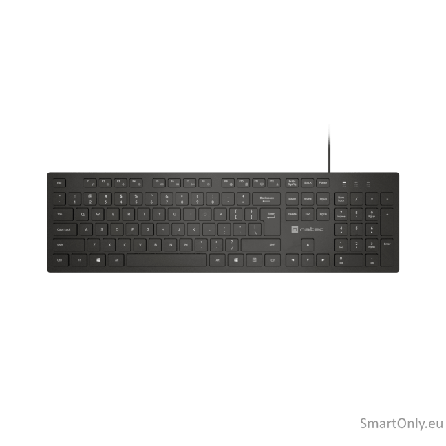 Natec | Herring | Keyboard | Wired | US | Black Natec | Herring | Keyboard | Wired | US | Black