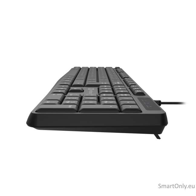 Natec | Keyboard | Nautilus NKL-1950 | Keyboard | Wired | US | Black 3