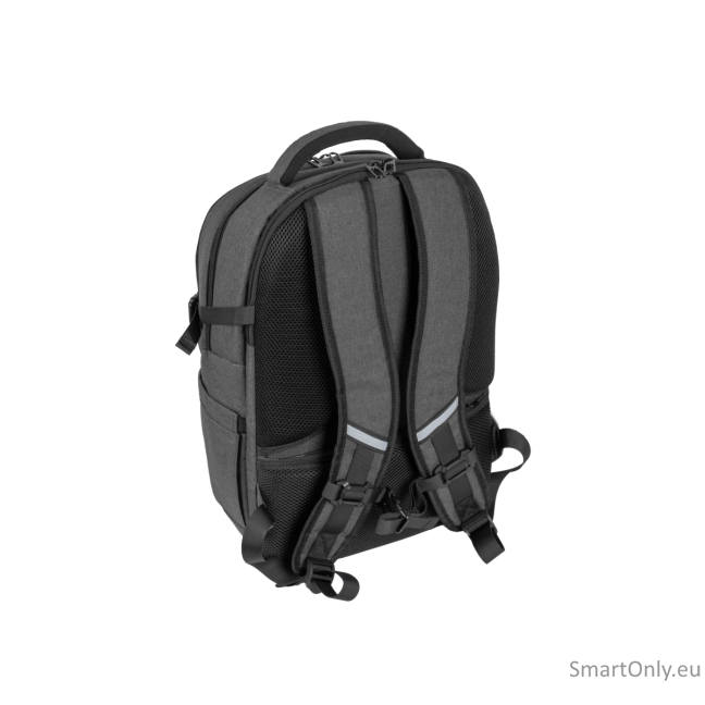 Natec Laptop Backpack Alpaca 2 15.6, Grey 4 Natec Laptop Backpack Alpaca 2 15.6, Grey 4
