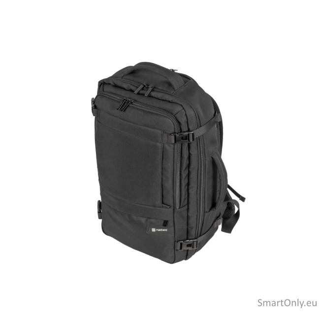 Natec Laptop Backpack Camel Lite 15.6, Black 4